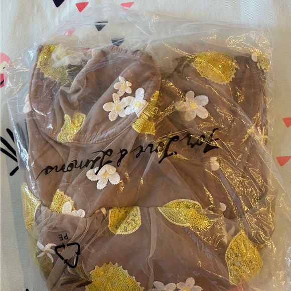 NWT For Love & Lemons Fruit Punch Dress - Picture 2 of 2